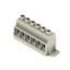 Printed circuit board terminals, 15.00 mm, Number of poles: 6, 90°, Solder pin length (l): 4.5 mm, tinned, Pebble grey, Clamping yoke connection, Clamping range, max. : 50 mm², Box thumbnail 6