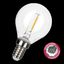 LED Filament Safe G45 E14 1W 2700K PC Clear thumbnail 1