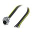 SACC-E-M12MSS-4P-M16XL/0,5 PE - Device connector front mounting thumbnail 3