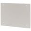 XTSZCSC-H400W800 Section wide cover, closed, HxW=400x800mm, IP55, grey thumbnail 1