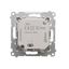 SOON ON SALE, Single switch, (module), Simon 24, IP20/IP44, 10AX, cashmere thumbnail 2