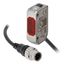 Photoelectric sensor, rectangular housing, stainless steel, red LED, b E3AS0070E thumbnail 4