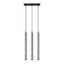 HANGING LAMP PASTELO 3L CONCRETE G9 3X8W IP20 thumbnail 1