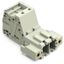 831-3202/109-000 1-conductor male connector; Push-in CAGE CLAMP®; 10 mm² thumbnail 1