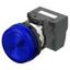 M22N Indicator, Plastic flat, Blue, Blue, 24 V, push-in terminal A2265023E thumbnail 3