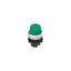 Knob selector, 2 positions green with marking thumbnail 2