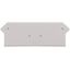 End and intermediate plate 2.5 mm thick light gray thumbnail 1