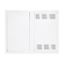 Media combi-enclosure frame and doors, horizontal 3-rows thumbnail 3