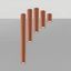 Ceiling lamp LAGOS 10 red ochre thumbnail 7
