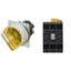 Selector A22NW Ã˜22, 2 position, Lighted, bezel brushed metal, MANUAL, A2245504A thumbnail 4