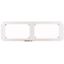 BP-FLP-800-F3A-W Cable entry / flange plate for W=800mm, for F3A, white thumbnail 1