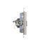 Temperature regulator with dispaly, with outer sensor, Gold matt, metalic thumbnail 1