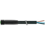 M8 female 0° A-cod. with cable Lite PUR 3x0.25 bk UL/CSA+drag ch. 0.6m thumbnail 2