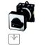 T0-3-8228/Z Reversing switches, T0, 20 A, rear mounting, 3 contact unit(s), Contacts: 5, 45 °, momentary, With 0 (Off) position, with spring-return from both dire thumbnail 1