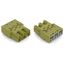Plug 3-pole Cod. B light green thumbnail 3