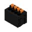 Printed circuit board terminals, 5.08 mm, Number of poles: 4, 180°, Solder pin length (l): 3.5 mm, tinned, black, PUSH IN with actuator, Clamping range, max. : 2.5 mm², Box thumbnail 3