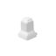GLENOS corner connector OUTSIDE, 90°, for Alu Profile, white thumbnail 1