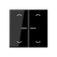 Rocker for push-button 2-gang, lens, arr A102KO5PBFSW thumbnail 1