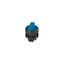 Illuminated long handle selector, 2 positions blue with marking thumbnail 2