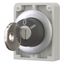 M30C-FWRS3 Key-operated actuator, Flat Front, maintained, 3 positions, Key withdrawable: I, 0, II, Metal bezel thumbnail 4