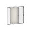 Floor-standing distribution board EMC2 empty, IP55, protection class II, HxWxD=1550x800x270mm, white (RAL 9016) thumbnail 19