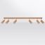 CEILING LAMP ZEKE 6 OAK GU10 6X40W IP20 thumbnail 3