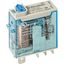 Mini.ind.relays 1CO 16A/12VDC/AgSnO2 Test button/Mech.ind. (46.61.9.012.4040) thumbnail 2