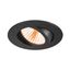 NEW TRIA® 68, recessed ceiling light, 1800-3000K, 38°, IP 20, round, black thumbnail 2