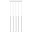 HANGING LAMP PASTELO 5 WHITE G9 5X40W IP20 thumbnail 1