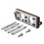 HDC enclosures, Size: 8, Protection degree: IP68, IP69, in plugged condition, Cover, Clamping yoke connection, Standard thumbnail 1