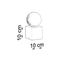 ARIZ CONCRETE DESK LAMP E27 1X60W IP20 thumbnail 6