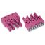 Socket 4-pole Cod. B pink thumbnail 2