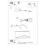 CERAMIC WALL LAMP VIXEN G9 1X40W IP20 thumbnail 4