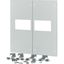 XM2N44F08C-XMV Front plate, 2xNZM4, 3p, fixed with mechanical interlock, W=800mm, grey thumbnail 2
