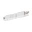 Flexible connector for S-TRACK 3-phase track, white thumbnail 2