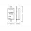 L 73 B 30 H 18 colour: white 90 - 240 V thumbnail 3