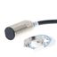 Proximity sensor, inductive, brass-nickel, M18, shielded, 11 mm, NC, 2 E2E 8396R thumbnail 1