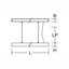 LINEDO single IP54, 40 W, 6100 lm, 830, aluminium, DALI Pendant lumina thumbnail 4