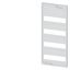 ALPHA, front cover, with cutout, D: 125 mm, H: 600 mm, W: 250 mm thumbnail 1