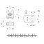 Prism clamp for aluminium and copper conductor size 00 (The price is shown without markup on metals. Request a quote for accurate information) thumbnail 2
