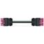 pre-assembled interconnecting cable Eca Socket/plug pink thumbnail 2