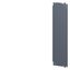 SIVACON, mounting plate, for cabinet side, perforated, D: 600 mm, H: 2000 mm, zinc-plated The thumbnail 2