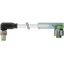 M8 male 90° / M12 female 90° A-cod. LED PUR 3x0.25 gy 0.8m thumbnail 2