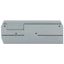End and intermediate plate 2.5 mm thick gray thumbnail 2