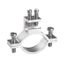 Grounding clamp 1 - 1¼'' (33.5-41.9mm) 4 - 50 mm² wire rope - wire ø 8 mm thumbnail 1