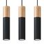 HANGING LAMP PABLO 3L BLACK GU10 3X40W IP20 thumbnail 3