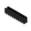 PCB plug-in connector, male header, Dovetails for fixing blocks, THT solder connection, 5.08 mm, Number of poles: 10, 90°, Solder pin length (l): 3.2 mm, tinned, black, Box thumbnail 2