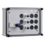 Light+power distribution enclosure RCCB 40A 30mA+busbar thumbnail 1