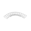 CURVE 90° - BFR60 - WIDTH 100 - FINISHING GAC thumbnail 1