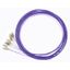 FO Pigtail LC, 50/125æm OM4, 2.0m, Easy Strip, violet,4pcs thumbnail 1